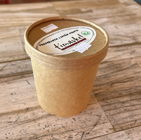 Frambuesa, Limón, Menta Vegano